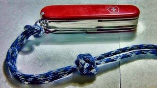 Diamond Paracord Lanyard [upl. by Eb422]