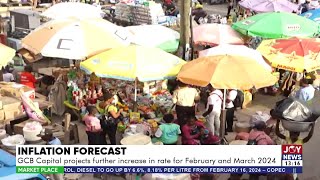 Inflation Forecast GCB Capital projects a further increase in the rate for February and March 2024 [upl. by Carrie]