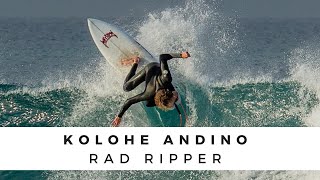 Kolohe Andino surfs rad ripper  lost surfboards video [upl. by Congdon]