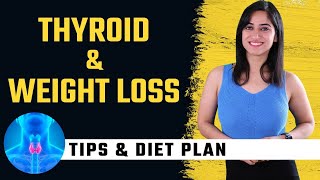 Diet Plan for Weight Loss in Thyroid  By GunjanShouts [upl. by Eldnek]