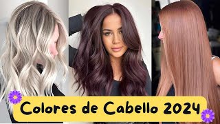 Tendencia Colores de Cabello 2024 [upl. by Mars]