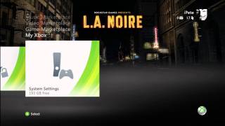 LA Noire City Premium Theme Xbox HD [upl. by Hahcim]