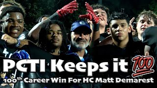 Passaic Tech 14 Ridgewood 0  Week 4 Highlights  Coach Demarest Wins 100th Career Game [upl. by Huai]