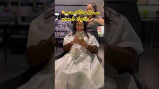 Haircut 💇‍♀️  Mirrors gachibowli telugu viralvideo minivlog haircut MeeAndhraammayi [upl. by Yaeger539]