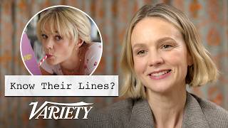 Does Carey Mulligan Know Lines From Her Most Famous Movies [upl. by Arihsan135]