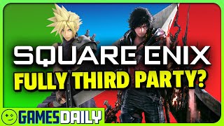 Square Enix is Ditching Exclusives  Kinda Funny Games Daily 051324 [upl. by Ysdnil737]