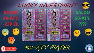 INWESTYCJA W ZDRAPKI   ODC 50  LUCKY [upl. by Aserat]