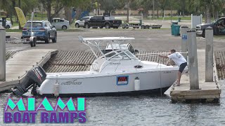 Things Get Sideways at the Ramp  Miami Boat Ramps  Boynton Beach  Broncos Guru  Wavy Boats [upl. by Acceb]