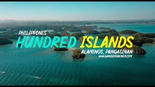 Hundred Islands Alaminos Pangasinan Cinematic Drone Video [upl. by Aneerb]