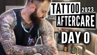 How To Treat A NEW Tattoo Step By Step AFTERCARE Guide To Get AMAZING HEALS [upl. by Condon]