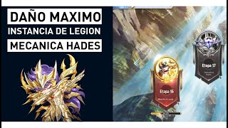 Saint Seiya Awakening INSTANCIA DE LEGION DAÑO MAXIMO ALDEBARAN DE TAURO MECANICA HADES [upl. by Talich]