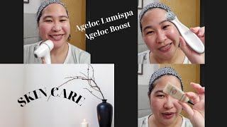 Skincare with Nu Skin AgeLOC Lumispa and Nu Skin AgeLOC Boost by Kaganda21 Vlog  Tagalog version [upl. by Mclaurin]