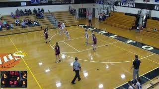 Houlton High School vs Caribou High School Boys JuniorVarsity Basketball [upl. by Ackerley]