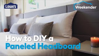 Building a Floating Bed with Bookshelf Headboard [upl. by Elockin509]