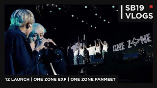 SB19 VLOGS 1Z Launch One Zone Experience amp Fanmeet [upl. by Ylac]