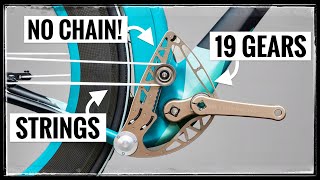 Are Chainless String Drive Bicycles a Genius or Terrible Idea [upl. by Eiralc470]