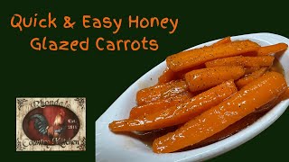 Delicious Glazed Carrots Recipe [upl. by Urbanus]