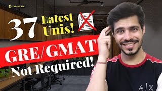 37 Universities waiving the GREGMAT for SpringFall 2023 Latest [upl. by Ecilayram]