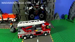 Lego Ninjago Fire Mech part 2 [upl. by Ahcila]