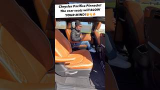 Nicest Minivan Rear Seats This 2024 Chrysler Pacifica Pinnacle has a LOT to Offer [upl. by Retrop]