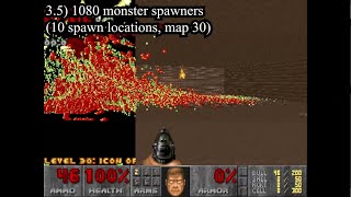 Doom II Monster Stacking Shenanigans [upl. by Odelia]