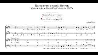 Responsum accepit Simeon Communio in Festo Purificationis BMV [upl. by Portugal868]