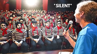 I Brought Silent Mimes To A Comedy Show [upl. by Merrie772]