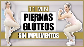 PIERNAS TONIFICADAS Y GLÚTEOS GRANDES  RUTINA DE EJERCICIOS EN CASA SIN PESAS  NatyGlossGym [upl. by Eelanaj838]