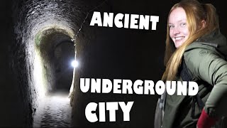 INSIDE THE UNDERGROUND CITY  DERINKUYU TURKEY [upl. by Aynekal]