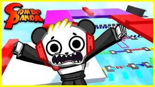 ROBLOX Mega Fun Obby STAGE 160 Lets Play with Combo Panda [upl. by Nilat]