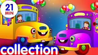 Les Roues De L’autobus  Partie 2 Collection  ChuChu TV Chansons [upl. by Euridice545]