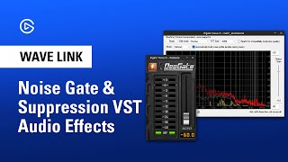 How to Reduce Background Noise in Elgato Wave Link using VST Audio Effects [upl. by Aitnauq]