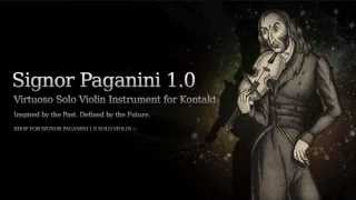 Signor Paganini Solo Violin [upl. by Limaa430]