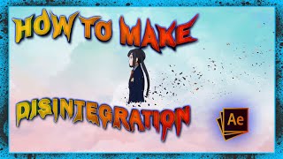 Disintegration Effect  After Effects Tutorial AmvEdit [upl. by Broddy]