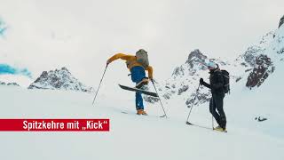 Skitourentipps  Teil 3 Geh und Abfahrtstechnik  Mein Montafon Expertentipp [upl. by Euseibbob508]