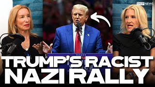 IHIP News NeoNazi Trump RAMPS UP his Racist Rhetoric at Fascist Rally [upl. by Gerstein]