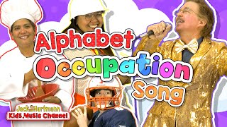 Alphabet Occupation Song  Jack Hartmann [upl. by Notrem]