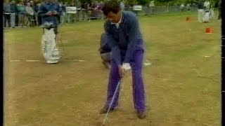 Seve Ballesteros3rd round Dunhill British MastersWoburn1991 [upl. by Sparhawk]