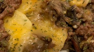 Hamburger Potato Casserole  Mississippi Soul Food Easy Recipe [upl. by Ivad]