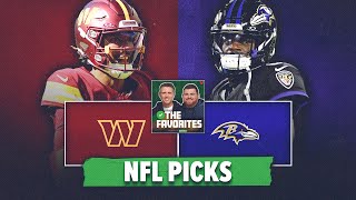 Washington Commanders vs Baltimore Ravens BEST BETS NFL Picks amp Predictions  The Favorites Podcast [upl. by Drofhsa]