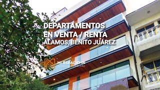 DEPARTAMENTOS en VENTA  RENTA en Viaducto e Isabel la Católica Álamos CDMX [upl. by Bergeron]