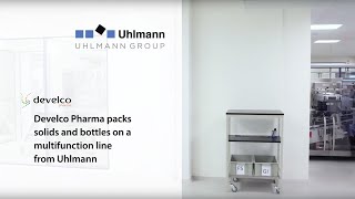 Uhlmann BEC 200  Bottles and solid products packed on a single line [upl. by Gabler475]