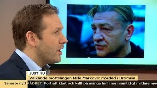 Välkände brottslingen Mille Markovic avrättad  Nyhetsmorgon TV4 [upl. by Neltiac473]