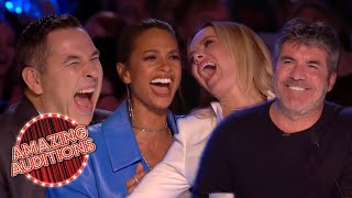 HILARIOUS Misheard Lyrics Makes The Judges Laugh  Amazing Auditions [upl. by Chalmers]