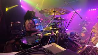 GWAR  Maggots live drum cam view of JiZMak da Gusha [upl. by Hertzog]