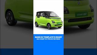 Tata Nano EV Template MG Comet EV Shows The Way [upl. by Prima267]