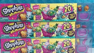 Shopkins Season 3 20 Pack with New Characters amp Ultra Rares Unboxing  PSToyReviews [upl. by Dowling]