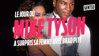 Le jour où Mike Tyson a surpris Brad Pitt avec sa femme 😨 [upl. by Elyak]