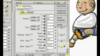 TVPaint Animation教程  拼貼動畫Cutout animation的製作2 [upl. by Eiramlehcar]