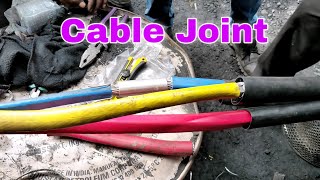 LT Cable 044 kV 300sq mm Joint  Cable Joint Tutorial  nowpsb [upl. by Suriaj]